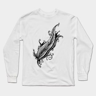 Feather Long Sleeve T-Shirt